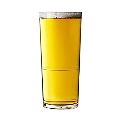 Image of Elite In2stax Polycarbonate Pint Tumblers CE 20oz / 568ml Pack of 48 Plastic Reusable Tumblers, Virtually Unbreakable Ideal for Parties, Outdoors &amp; Event Catering