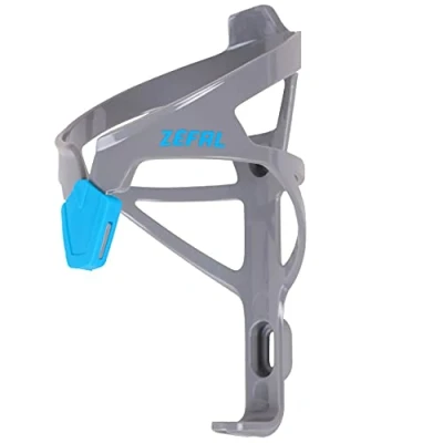 Image of ZEFAL Pulse A2 Bottle Cage, Grey/Blue, Universal