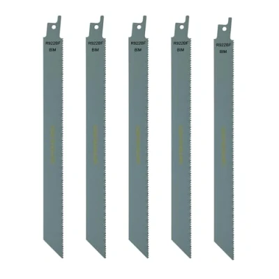 Image of 5x Saxton 225mm Reciprocating Sabre Saw Blades R922BF fits Bosch, Dewalt Makita