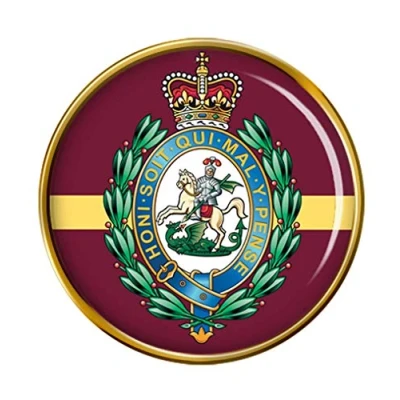 Image of Royal Regiment of Fusiliers Crest, British Army Pin Badge