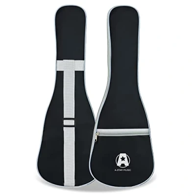 Image of A Star Soprano Ukulele Padded Gig Bag with Zip Pocket and Shoulder Strap