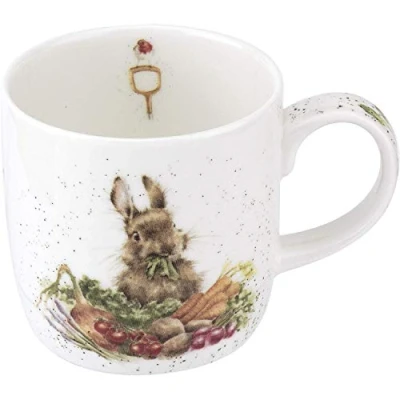 Image of Wrendale Designs &#039;Grow Your Own&#039; Rabbit Mug