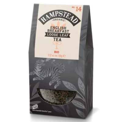 Image of Hampstead Tea English Breakfast Og 2 X 100G