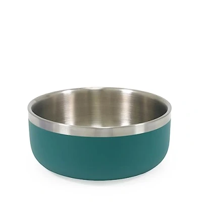 Image of Rosewood Premium Double Wall Stainless Steel Pet Food Bowl 1200ml Teal