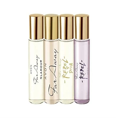 Image of Pack of 4 bestselling Far Away perfumes x 10ml by Avon