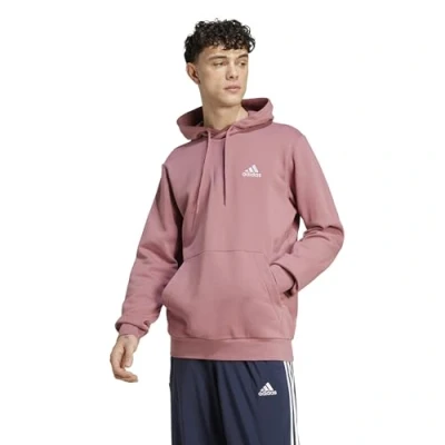 Image of adidas Sportswear Essentials Hoodie, Men&#039;s, Size: Small, Preloved crimson