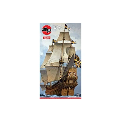 Image of Airfix Vintage Classics Set A09253V Cutty Sark Plastic Model Ship Kits for Adults &amp; Children 8+, Includes 220 Pieces 1:130 Scale