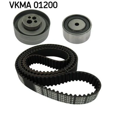 Image of VKM11200, VKM21052 Timing belt kit SKF VKMA 01200 239 with rounded tooth profile AUDI: 80 B4 Saloon, Coupe B3, A6 C4 Avant