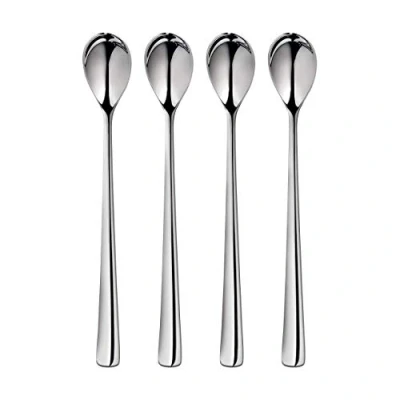 Image of Robert Welch Malvern Bright Long Handled Spoon 4 Piece Set