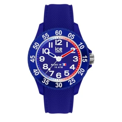 Image of ICE Watch cocorico Cartoon Blue white red Boy&#039;s wristwatch with silicon strap 023253 (Small)