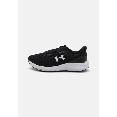 Image of Under Armour Charged Pursuit 4 Road running shoes, Women&#039;s, Size: 6, Black/white Textile/synthetics