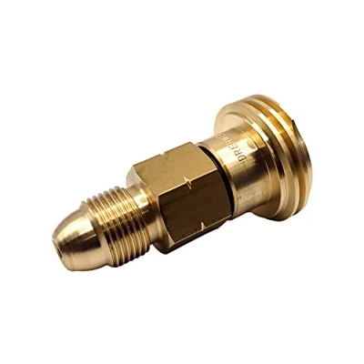 Image of GOMET LPG GPL ACME Adapter To UK POL Propane Gas Bottle Refill Adaptor Filler