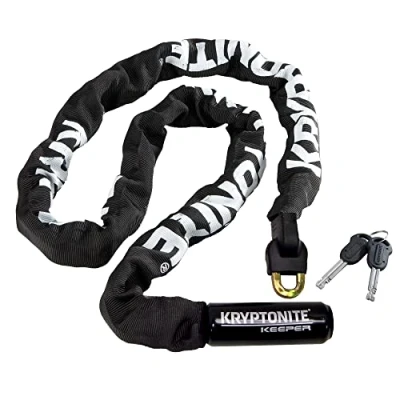 Image of Kryptonite Keeper 712 Integrated Chain 4&#039; (7Mm X 120Cm),Black