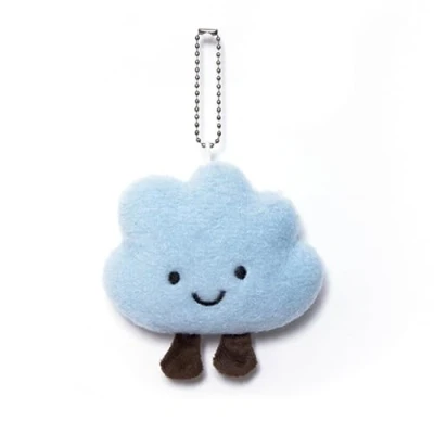 Image of LEEINTO Keychain Cloud Pendant Stylish Phone Anti lost Lanyard Personalized Keyrings Decoration for Women&#039;s Bags Backpack Wallet