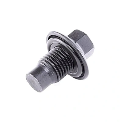 Image of Oil Sump Plug With Gasket For VOLVO C30 S40 S60 S80 V40 V60 V70 XC60 (2004 Onwards) 30711617, 30735753, 8694765 AUTORCE