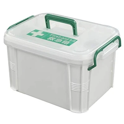 Image of Dynko Family Plastic Medicine Box, Household First Aid Kit, Storage Box