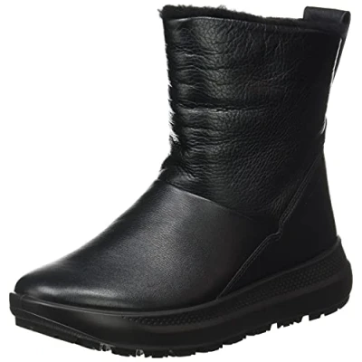 Image of ECCO Women&#039;s Solice Hiking Boot, Black, 5 UK