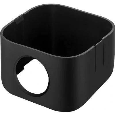 Image of Zwilling FRESH &amp; SAVE CUBE Cover for Box Size S, protects from sunlight, shows fill level, made of BPA free plastic, colour black