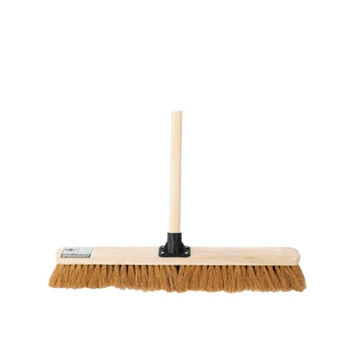 Image of Cotswold 24&quot; Soft Coco Broom comes with 6 0&quot; Wooden Handle