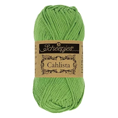 Image of Scheepjes Cahlista 412 Forest Green Yarn 10x50g