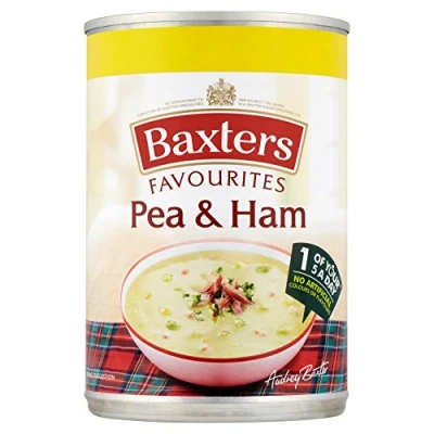 Image of Baxters Favourites Pea &amp; Ham Soup (400g) Pack of 6