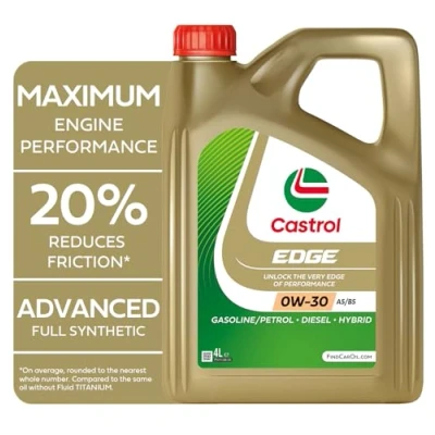 Image of Castrol EDGE 0W 30 A5/B5 Engine Oil 4L