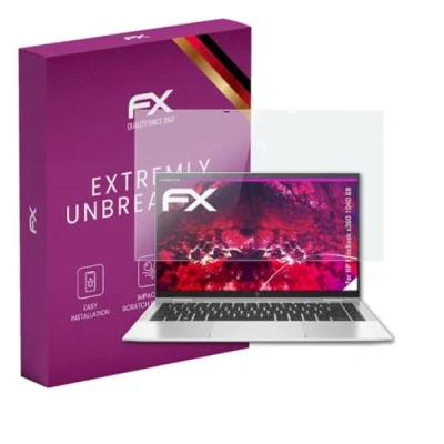 Image of atFoliX plastic Glass Protective Film compatible with HP EliteBook x360 1040 G8 Protector, 9H Hybrid FX Screen Protector of
