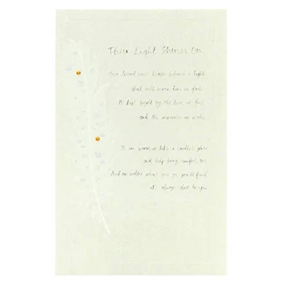 Image of UK Greetings Sympathy Card for Him/Her/Friend Thoughtful Design