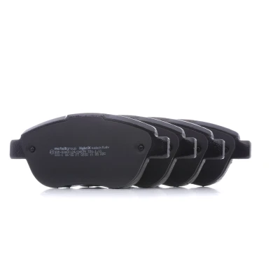 Image of 1619790480, 425418 Brake pad set METELLI 22 0322 1 excl. wear warning contact PEUGEOT: 207 Hatchback, 206 CC, CITROËN: Berlingo II Van