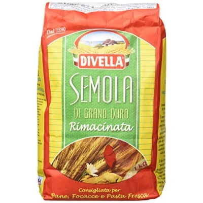 Image of Divella Semola Di Grano Duro Rimacinata durum Wheat Semolina 1kg