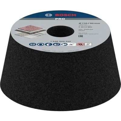 Image of Bosch 1608600239 110/90 mm 55 24 Cup Wheel Stone