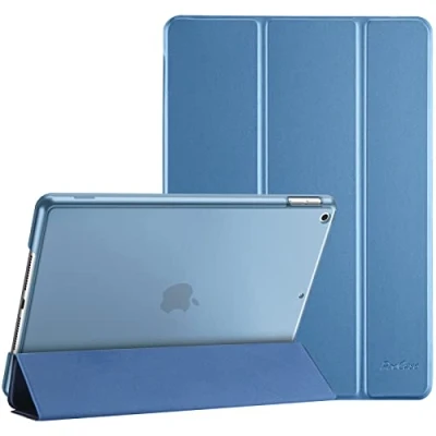 Image of ProCase for iPad 9th Generation 2021/ 8th 2020/ 7th 2019 Case, Cover 10.2 Case Blue