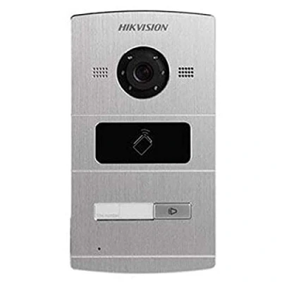 Image of Hikvision Digital Technology DS KV8102 IM 1.3MP Aluminium Video Intercom System Systems (Aluminium, IP65, Aluminium, Outdoor, Fast Ethernet, 10,100 Mbit/s)