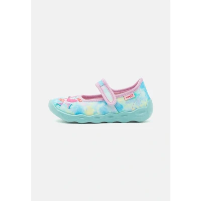 Image of Superfit Girl&#039;s Bubble Mule, Turquoise Multicoloured 8420, 6 UK Child