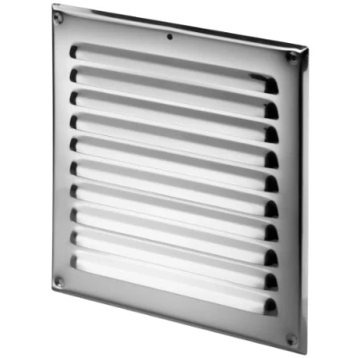 Image of Stainless Steel Air Vent Grille 295mm x Metal Ventilation Cover 12&quot; 12 inch