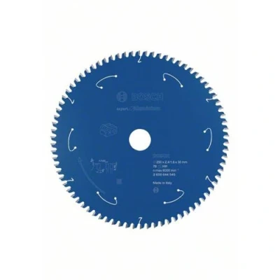 Image of Bosch Professional 1x Circular Saw Blade Expert for Aluminium (Ø 254 x 2.4/1.8 30 mm, 78 Teeth, Accessories Cordless Saw)