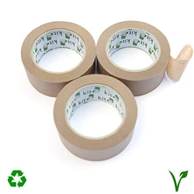 Image of 36mm x 50 Meter Framer Kraft Paper Tape, Self Adhesive, Ideal for Craft, Frames, Masking, Decorating and or Packaging Eco Friendly Fully Recyclable Toxic Free Vegan (3)