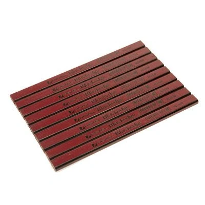 Image of Carpenters Pencils Blackedge 218 Medium Red Qty 9