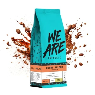 Image of Coffee Beans 227kg Bag, Whole Bean Coffee, Indonesian Beans, 100% Arabica, Dark Roast Speciality, Single Origin (We Are Co)