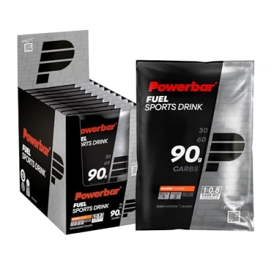 Image of Powerbar Black Line Fuel 90 Orange 10x94g High Carb Sports Drink