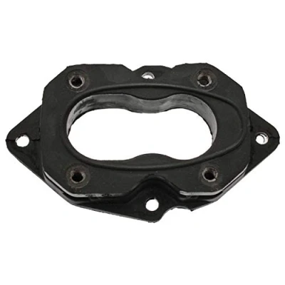 Image of 049129761, 49129761 Flange, carburettor FEBI BILSTEIN 03578 Elastomer VOLKSWAGEN: Scirocco II