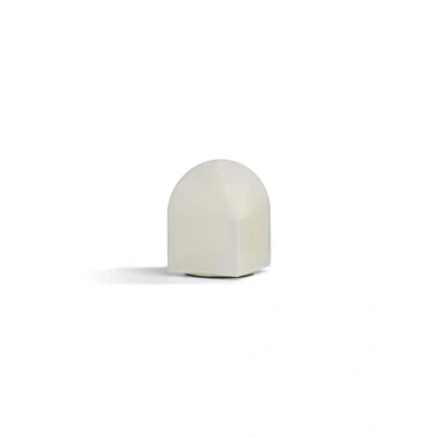 Image of HAY Parade LED table lamp shell white height 16 cm