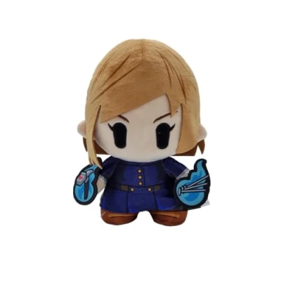 Image of BANDAI Jujutsu Kaisen Merch Nobara Kugisaki Plush Toy 19cm Freestanding Cuddly Plushie DZNR Collectable Soft Toys For Fans Of Cute Things Make Great Anime Gifts