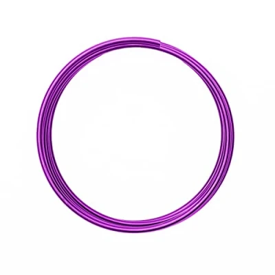 Image of Vaessen Creative Aluminium wire 4mm 2m lavender,