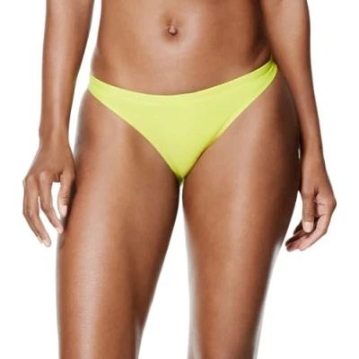 Image of Speedo Women&#039;s Swimsuit Bottom Bikini Endurance Classic Hipster, Acid Lime, Medium