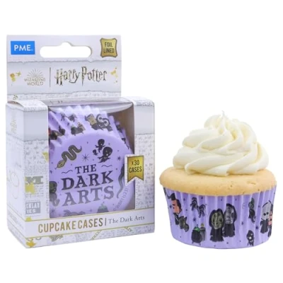 Image of PME Harry Potter Foil Lined Cupcake Cases, Pack of 30, The Dark Arts