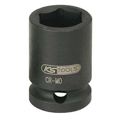 Image of KS Tools 515.1020 1/2&quot; Hexagon impact socket short, 20mm