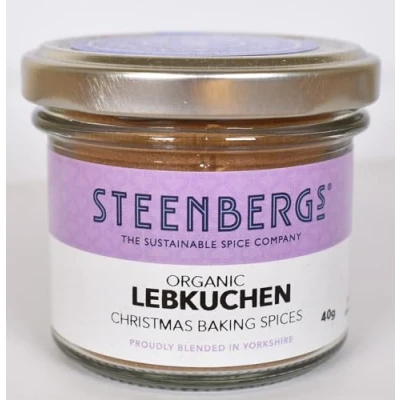 Image of Steenbergs Organic Lebkuchen Spice Mix Standard Jar 40g
