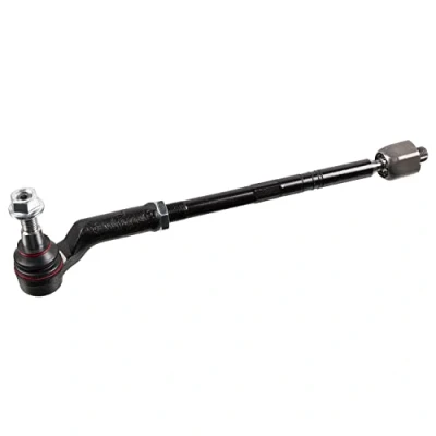 Image of 30776255, 30776255S1, 30776425, 30776425S1, 31406474 Tie Rod FEBI BILSTEIN 47931 Front Axle Left with lock nuts VOLVO: V70 3, S80 II, V60 I