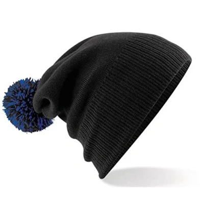Image of Beechfield Snowstar Beanie Hat Warm &amp; Stylish Winter Headwear